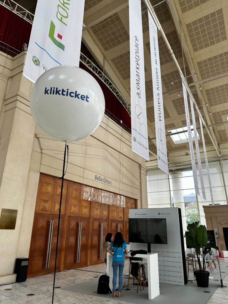 Klikticket en evento Wolters Kluwer para despachos profesionales